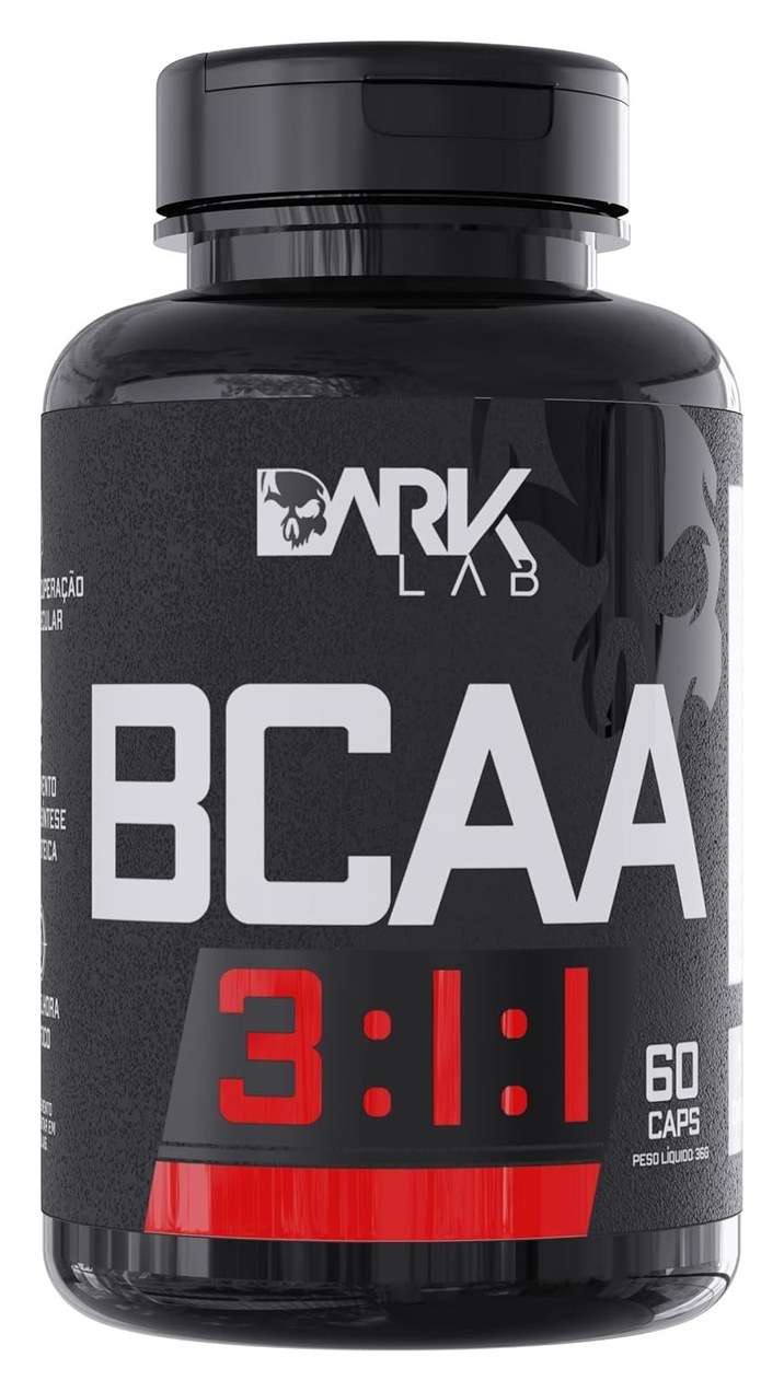 Bcaa 3:1:1 60 Capsulas Dark Lab