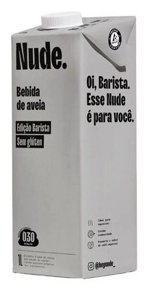 Bebida à Base De Aveia Barista Nude. Caixa 1l