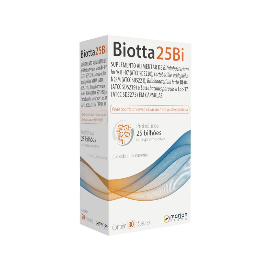 Biotta 25bi Com 30 Capsulas