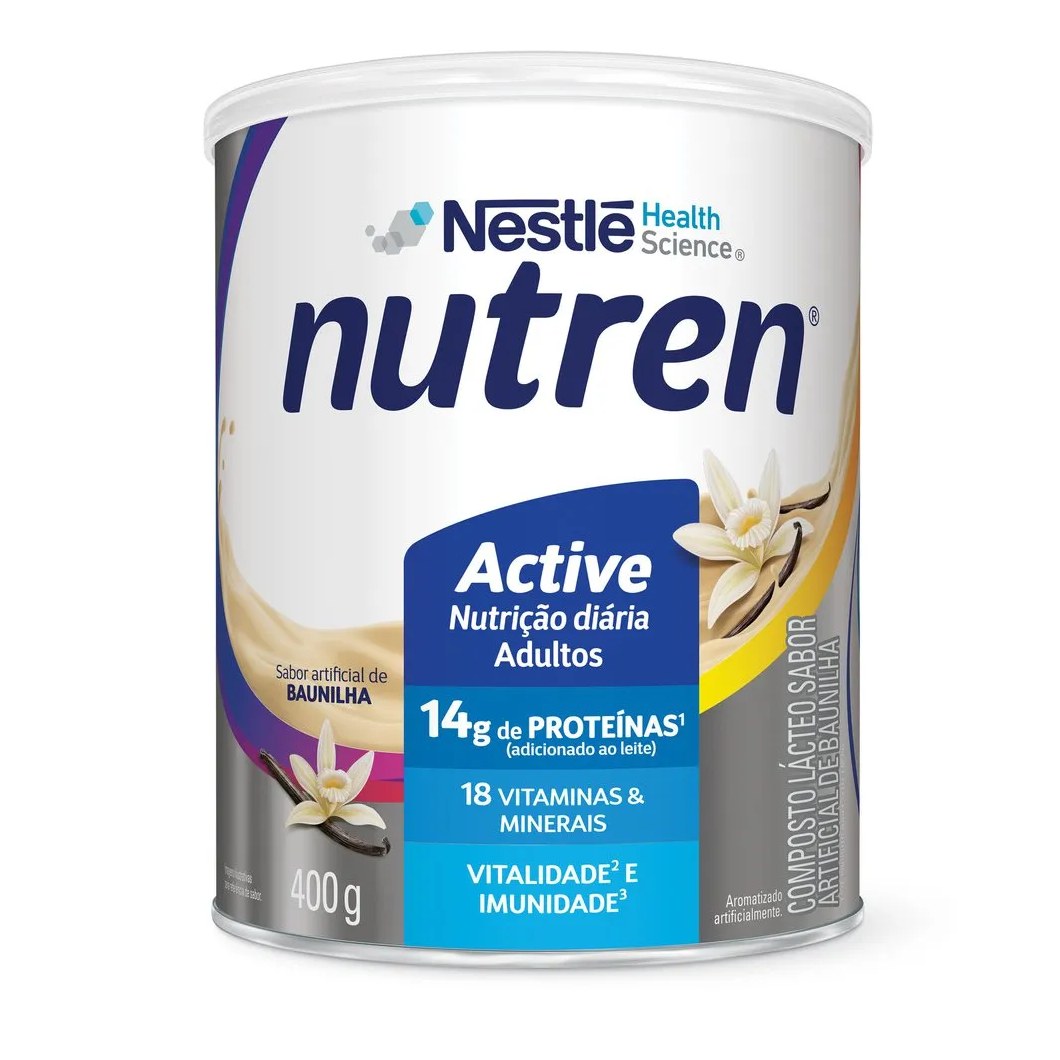 Complemento Alimentar Nutren Active Baunilha 400g