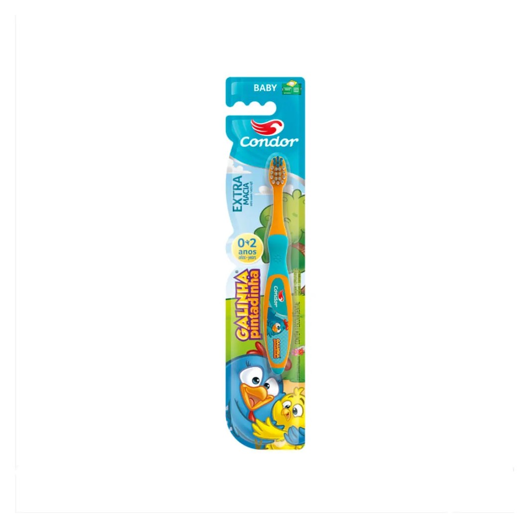 Escova Dental Condor Galinha Pintadinha