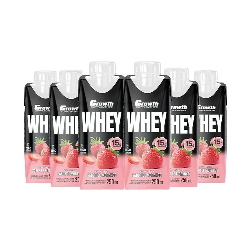 Kit 6x Bebida Láctea Morango