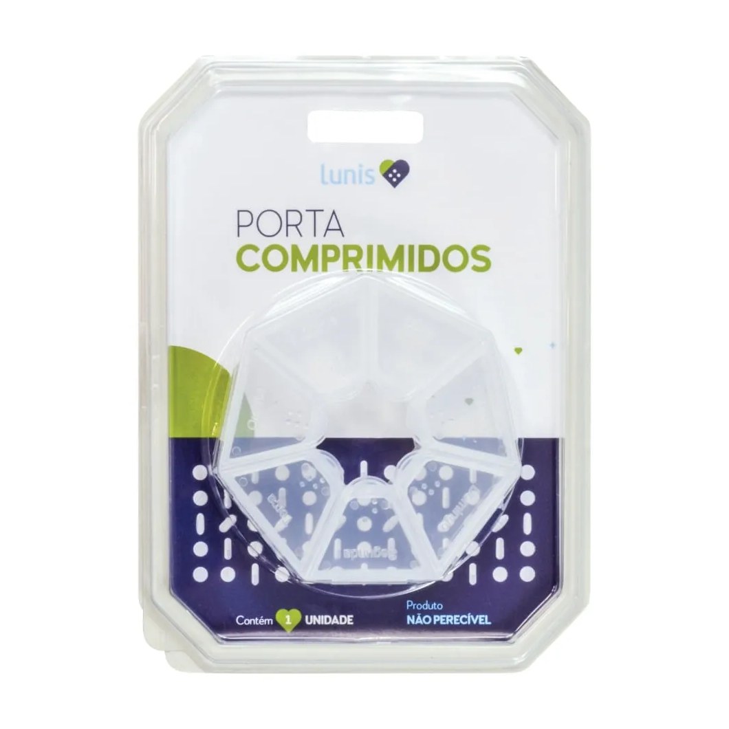 Porta Comprimido Lunis