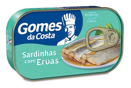Sardinha Com Ervas Gomes Da Costa Lata 84g