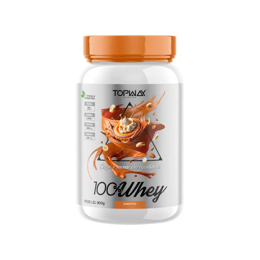 Topway 100% Whey 900gr Banoffe