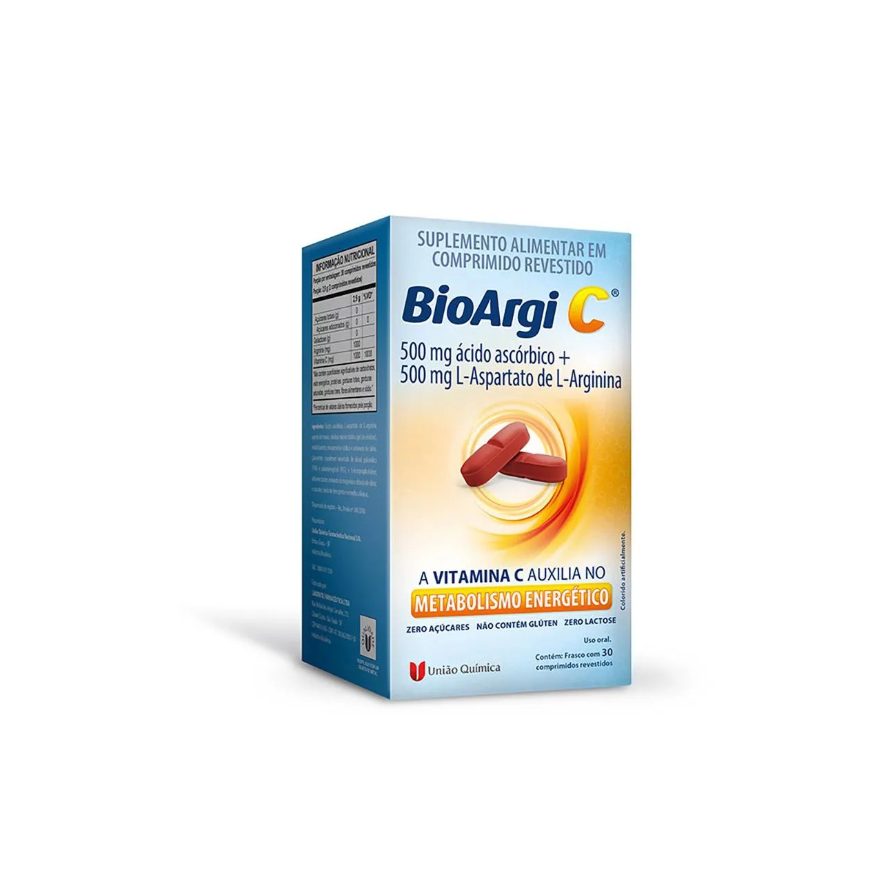 Vitamina C + Arginina Bioargi C 30 comprimidos